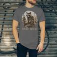 Stay Wild Raccoon Lover Tee - Cottagecore Vintage Style