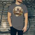 Vintage Cottagecore Aesthetic Raccoon Banjo Unisex T-Shirt