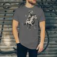 Vintage Racoon Cowboy T-Shirt - 90s Retro Western Unisex Jersey