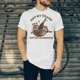 Not My Trash Not My Dumpster Sarcastic Raccoon Unisex Jersey T-Shirt