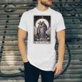 Raccoon Lovers Tarot Card - Unisex T-Shirt | Unique Gift