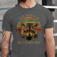 Adorable Raccoon Trash Panda Kids Unisex T-Shirt - Playful Cartoon