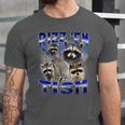 Autistic Raccoon Rizz Meme Unisex T-Shirt - Fun & Relatable