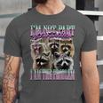 I'm Not Part Of The Problem Raccoon Meme Bootleg Unisex Jersey T-Shirt