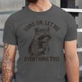 Raccoon 3 Racoons Howling At Moon Weird Cursed Unisex Jersey T-Shirt