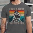 Raccoon Captain Vintage Unisex T-Shirt - Nautical Humor - Casual Wear