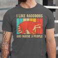 Raccoon Lover Unisex T-Shirt | Cozy Introvert Style for Men & Women
