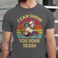 Raccoon Lover's Vintage Unisex Jersey T-Shirt - Classic Trash Design