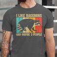 Raccoon For Men Women Raccoon Lover Introvert Unisex Jersey T-Shirt