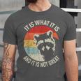 Raccoon Vintage Unisex T-Shirt - Humorous Statement Tee