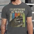 Retro Raccoon Lover Unisex T-Shirt - Camping Fun & Nostalgia