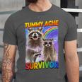 Tummy Ache Survivor Raccoon Unisex Tee - Comfort & Fun