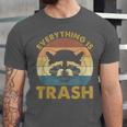 Vintage Raccoon Lovers Unisex T-Shirt - Everything Is Trash Slogan