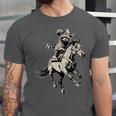 Vintage Racoon Cowboy T-Shirt - 90s Retro Western Unisex Jersey
