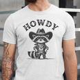 Cowboy Raccoon T-Shirt - Unisex Jersey | Fun Western Style