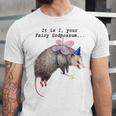 Fairy Godpossum Trash Panda Raccoon Unisex Jersey T-Shirt