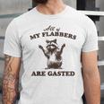 Raccoon Unisex Jersey T-Shirt - Quirky Flabbergasted Design