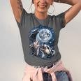 Animal Meme Opossum Raccoon Skunk Moon Howling Unisex T-Shirt