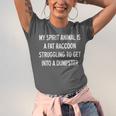 Funny Fat Raccoon Spirit Animal T-Shirt for Sarcasm Lovers