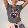 Raccoon Headphones T-Shirt - Unisex Vintage Retro Style