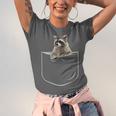 Raccoon Pocket Unisex T-Shirt - Quirky Design | Casual Wear