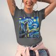 Raccoon Starry Night Art | Unisex T-Shirt | Van Gogh Inspired