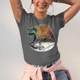 Retro Trashpanda On The Half Moon Vintage Raccoon Unisex Jersey T-Shirt