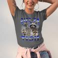 Rizz Em With The Tism Meme Autistic Raccoon Rizz Unisex Jersey T-Shirt