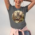 Vintage Cottagecore Aesthetic Raccoon Banjo Unisex T-Shirt