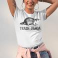 Raccoon Animal Print Unisex T-Shirt - Modern Grey, All Seasons