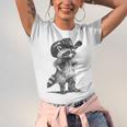 Raccoon Cowboy Unisex T-Shirt - Humorous Graphic Design Tee