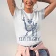 Stay Trashy Raccoon Halloween Unisex T-Shirt - Fun & Quirky Tee