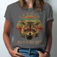 Adorable Raccoon Trash Panda Kids Unisex T-Shirt - Playful Cartoon