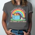 Dumpster Fire Raccoon T-Shirt - Groovy Unisex Design