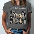Funny Raccoon & Opossum Beer Party Unisex T-Shirt - Casual Fun Vibes