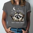 Funny Raccoon T-Shirt - Unisex Jersey - Quirky Humor Theme