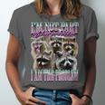 I'm Not Part Of The Problem Raccoon Meme Bootleg Unisex Jersey T-Shirt