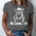 Raccoon Cowboy T-Shirt - Western Theme | Unisex Adults & Kids