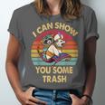 Raccoon Lover's Vintage Unisex Jersey T-Shirt - Classic Trash Design