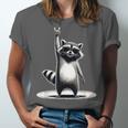 Retro Raccoon Rock Music Unisex T-Shirt | Fun for All Ages