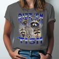 Rizz Em With The Tism Meme Autistic Raccoon Rizz Unisex Jersey T-Shirt