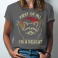 Sarcastic Raccoon Lover Unisex T-Shirt - Delightful Humor