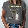 Unisex Short Sleeve Jersey T-Shirt - Team Trash Opossum & Raccoon Theme