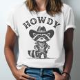Cowboy Raccoon T-Shirt - Unisex Jersey | Fun Western Style