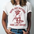 Cowboy Raccoon Unisex T-Shirt - Fun Western Style