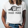 Raccoon Animal Print Unisex T-Shirt - Modern Grey, All Seasons