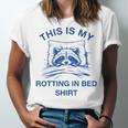 Raccoon Meme Sarcastic Unisex T-Shirt - Humorous Relaxation Vibe
