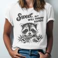 Raccoon Sarcastic T-Shirt - Sweet Yet Tough Unisex Jersey Tee