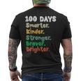 100 Days Of School Smarter 100Th Days Of School Boys Ns Men's T-shirt Back Print