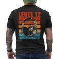 12Th Birthday Boysideo Gamer Level 12 Unlocked Boys T-Shirt mit Rückendruck